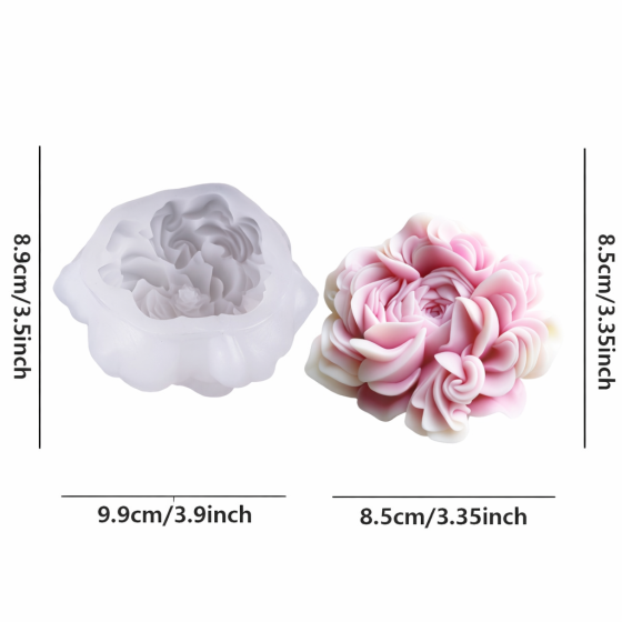 Silikonski kalup - tulipan